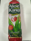 韩国芦荟饮料 草昧为/OKF Aloe Vera Getränk mit Erdbeergeschmack 1,5L
