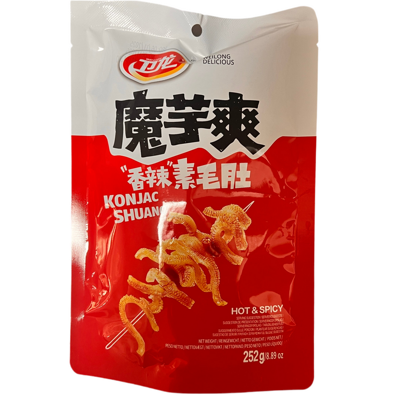 Weilong Gesalzte Konnyaku Scharf 180g