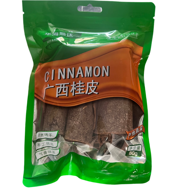 华海顺达 广西桂皮/HUASEED Zimtrinde 80g