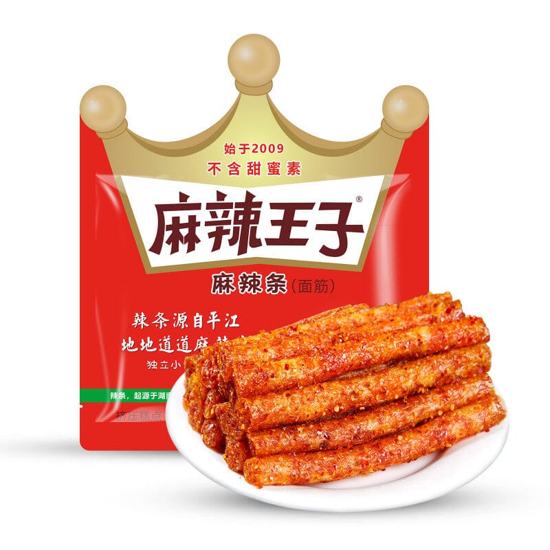 麻辣王子辣条（微麻微辣）/Würzigen Gluten BIG HOT STICK 90g MLWZ