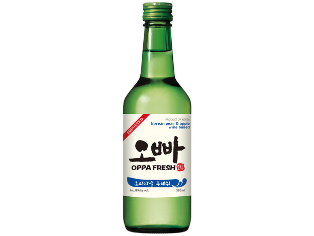 韩国烧酒12度/Korea Fresh Soju Getränk 16%360ml