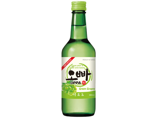 韩国葡萄味烧酒12度/Korea Trauben Soju Getränk 12%360ml