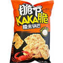 来伊份 脆爷 糯米锅巴 蟹黄味/LYFEN Knuspriger Klebreis-Snack mit Krabbenroggen-Geschmack 98g