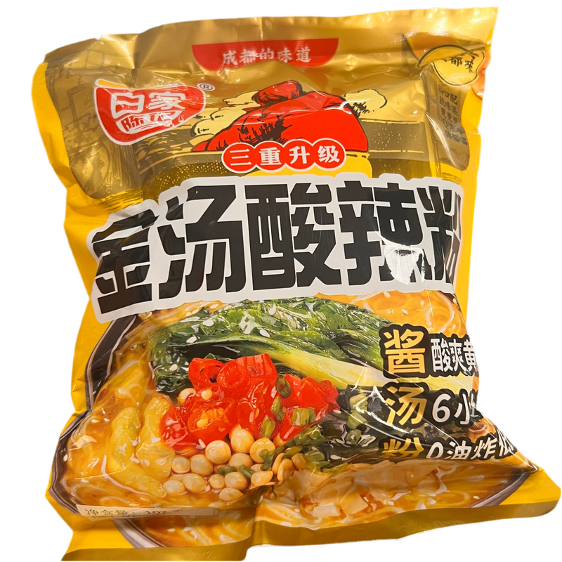白家陈记 金汤酸辣粉/BAIJIA Instant Fadennudel mit sauer scharfer Suppe 102g