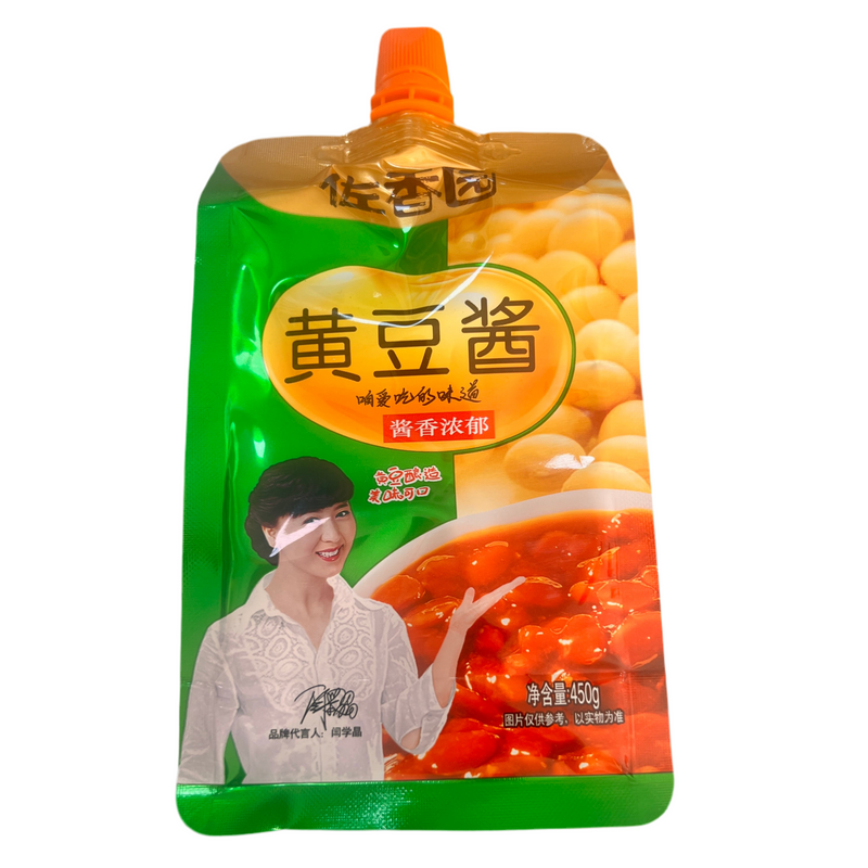 佐香园 黄豆酱 酱香浓郁/ZUOXIANGYUAN Sojabohnenpaste,mit Zucker und süßungsmitteln450g