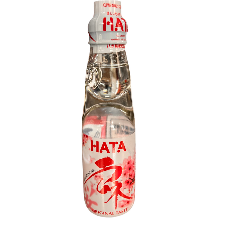 日本苏打汽泡水 樱花味/HATA Japan. Erfrischungsgetränk (Ramune) Sakura-Geschmack 200ml