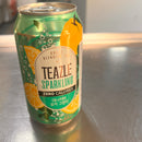 韩国 香橙气泡绿茶 0卡路里 /TEAZLE Korean. Erfrischungsgetränk mit Yuzu- u. Grüntee-Geschmack 340ml