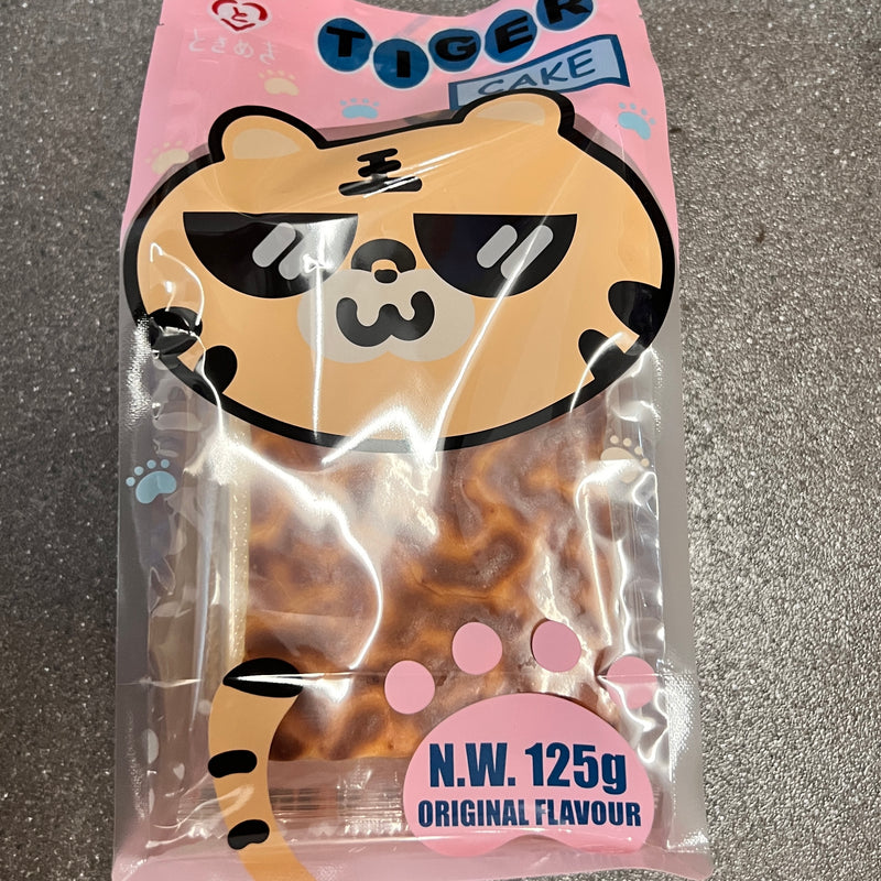 虎皮原味蛋糕/TOKIMEKI "Tiger-Fell"-Spongecake, Kuchen mit Originalgeschmack 125g