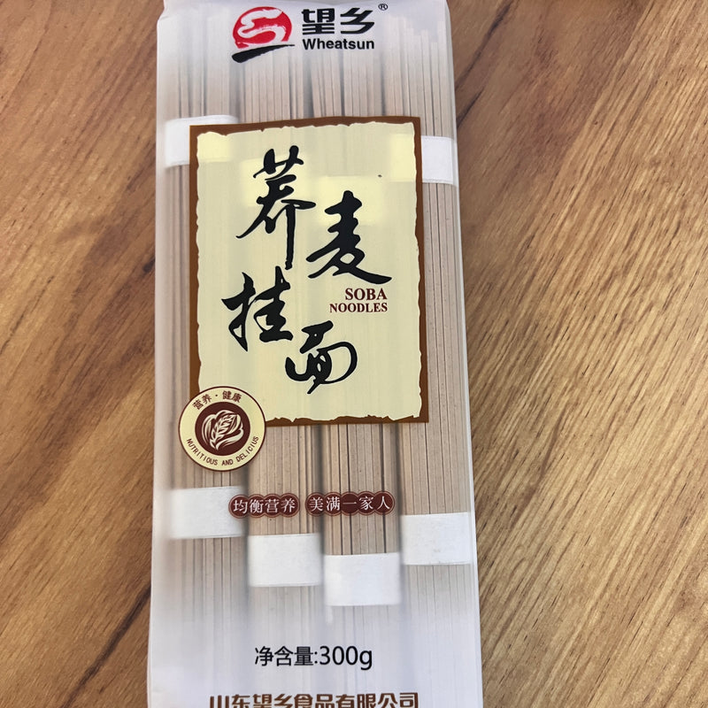 望乡 荞麦挂面/WHEATSUN Soba-Nudeln aus Buchweizenmehl 300g