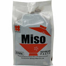 新庄 日本料理酱 味增 深/SHINJYO Dunkle Misopaste (fermentierte Sojabohnen) 500g
