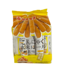 北田糙米捲蛋黄口味/PEITIEN Puffreissticks mit Konjak- und Eiergeschmack 160g