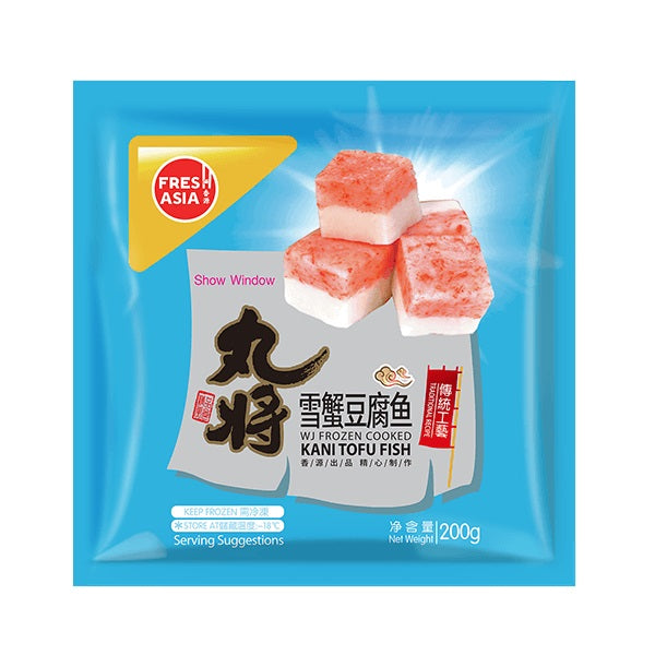 香源 丸将 雪蟹豆腐鱼/TK FRESHASIA Gekochte Fischwürfel mit Krabbenaroma 200g