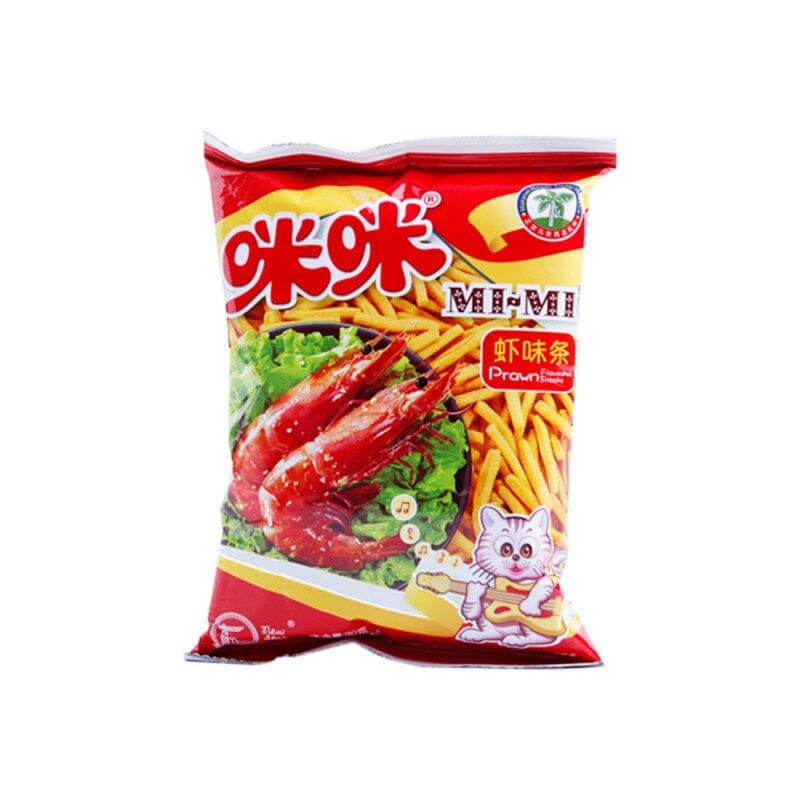 咪咪 虾条/MIMI Weizen-Kräcker mit Garnelengeschmack 90g