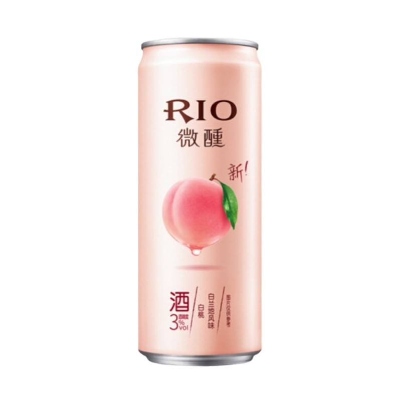 RIO微醺 白桃味白兰地鸡尾酒/RIO Premix Cocktail mit Pfirsich- und Brandygeschmack 3%vol. 330ml