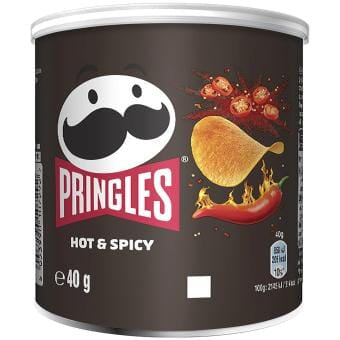 品客 香辣味薯片/PRINGLES Kartoffelchips mit würzig scharfem Geschmack 40g
