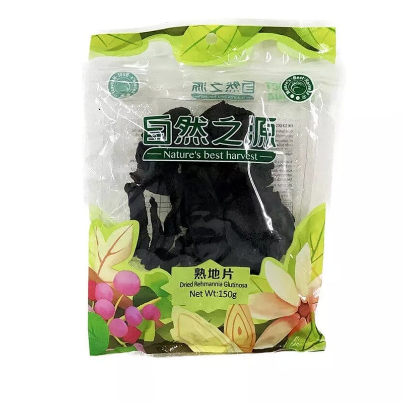 自然之源 熟地片/NBH Getrocknete Rehmannia Glutinosa 150g