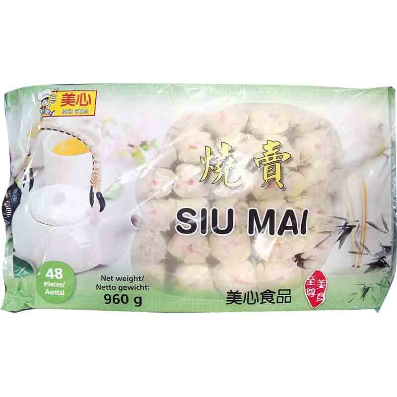 冰冻-Tiefgefroren 美心 烧卖 大包装 48粒/ SIU MAI Teigtasche mit Schweinekloesschen 48 Stk. MEISUM 960g