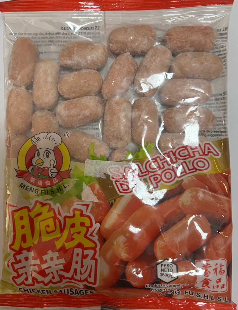 冰冻 脆皮亲亲肠/TK MENGFU Knackige, chinesische Bratwurst aus Hühnchen 360g