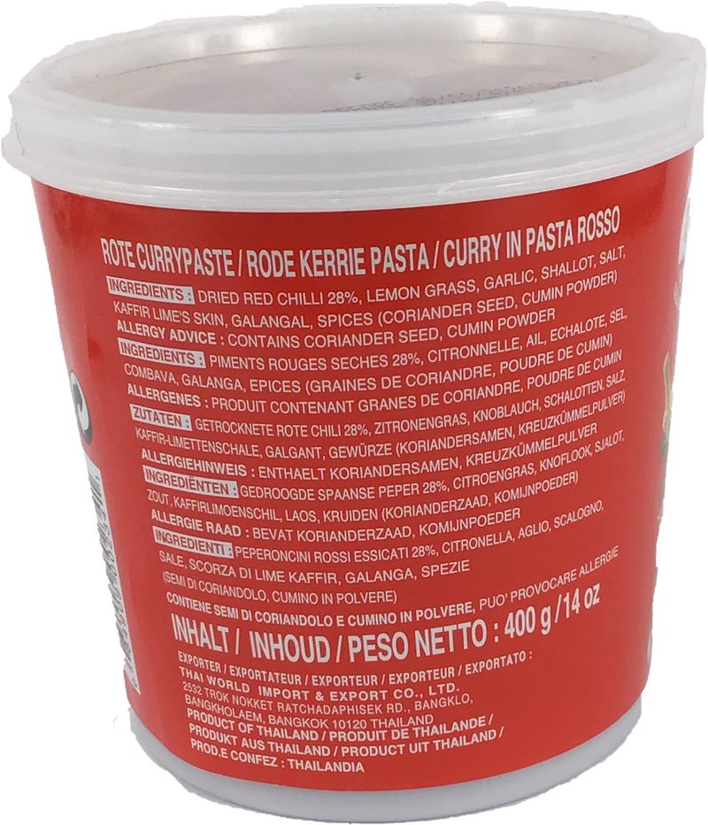 Cock Brand rote Currypaste 400g