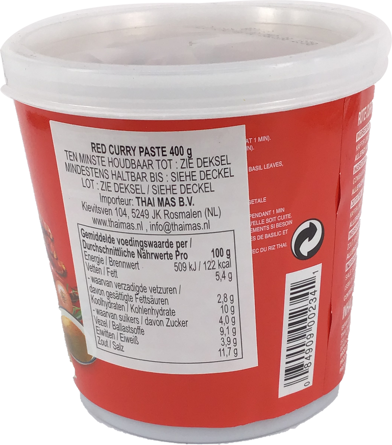 Cock Brand rote Currypaste 400g