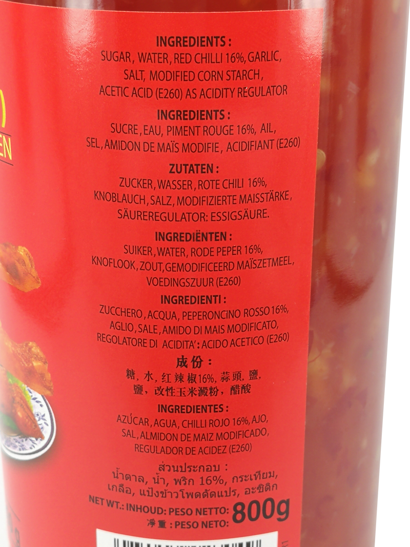 Cock Brand Süsse Chilisauce für Huhn 800g