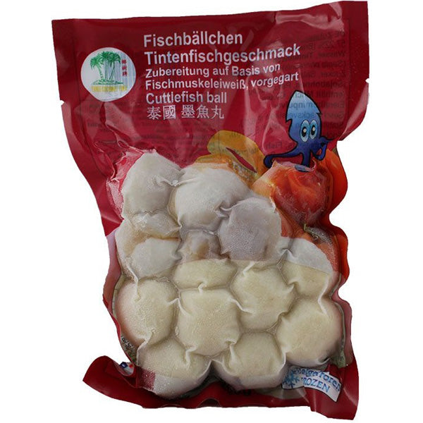 冰冻-TK 椰树牌 泰国墨鱼丸鱿鱼丸/Fischbällchen mit Tintenfischanteil 200g