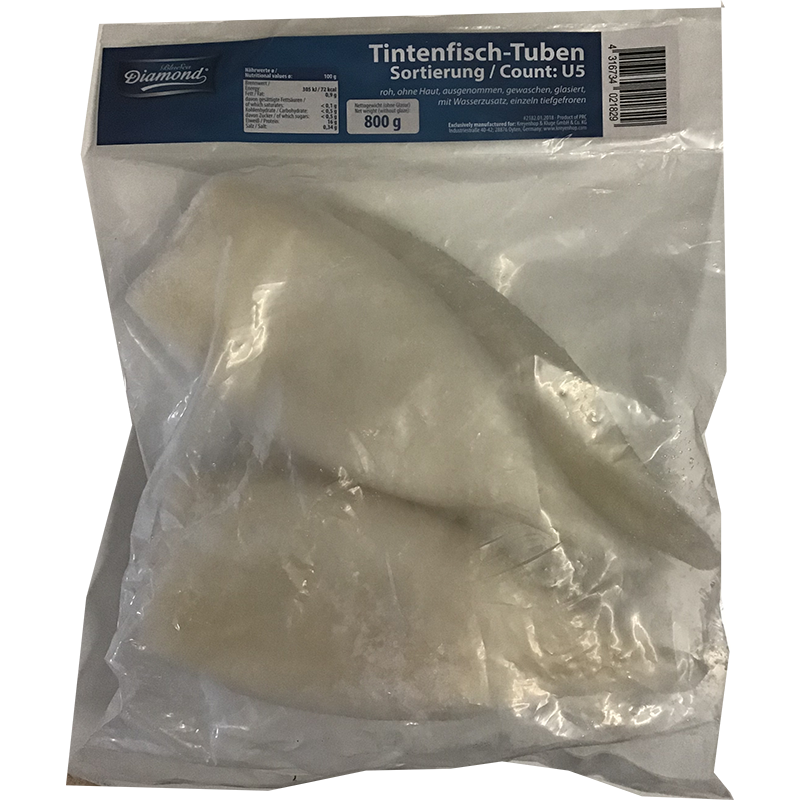 冰冻-Tiefgefroren! 钻石牌 鱿鱼肚 / Diamond Tintenfisch Tuben 800g