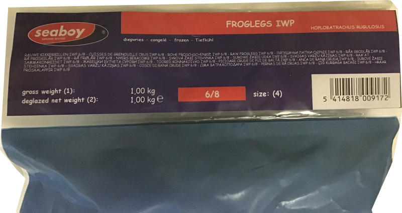 Seaboy Froschbeine 1000g