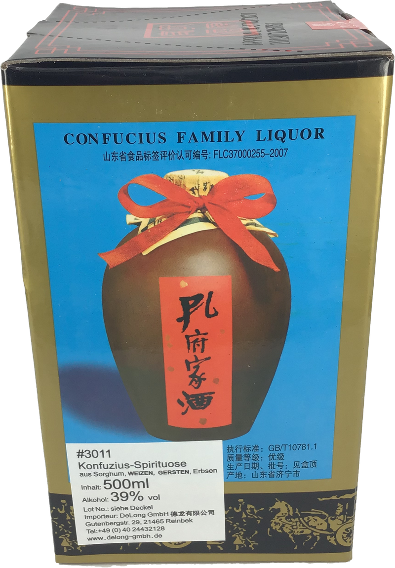 Konfuzius Spirituose 39% Vol. 500ml