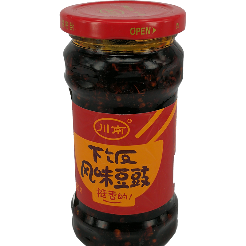 川南 下饭风味豆豉/ChuanNan Öl Chili mit fermentierten Sojabohnen 350g