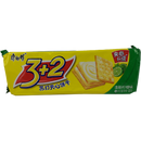 康师傅 3+2苏打夹心饼干 清新柠檬味/KSF Cracker mit Zitronengeschmack 125g