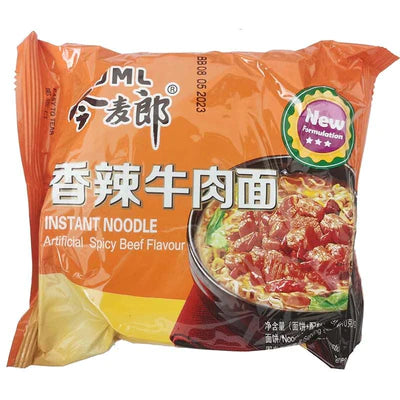 今麦郎 香辣牛肉面 110g/Instant Nudeln Xiang-La Beef JinMaiLang 110g