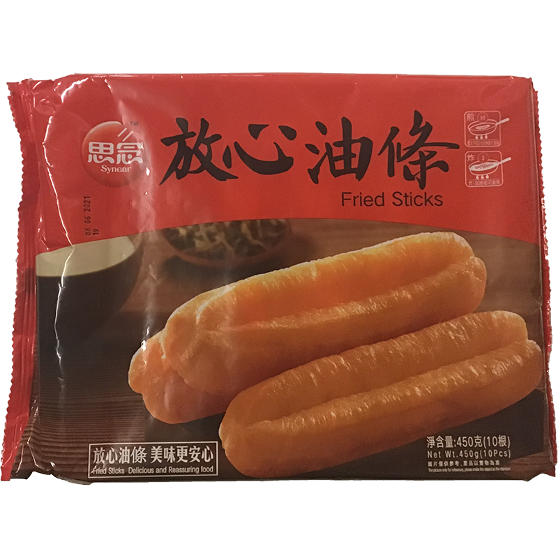 冰冻-TK 思念 放心油条 / Gebratener Teig 10pcs 450g