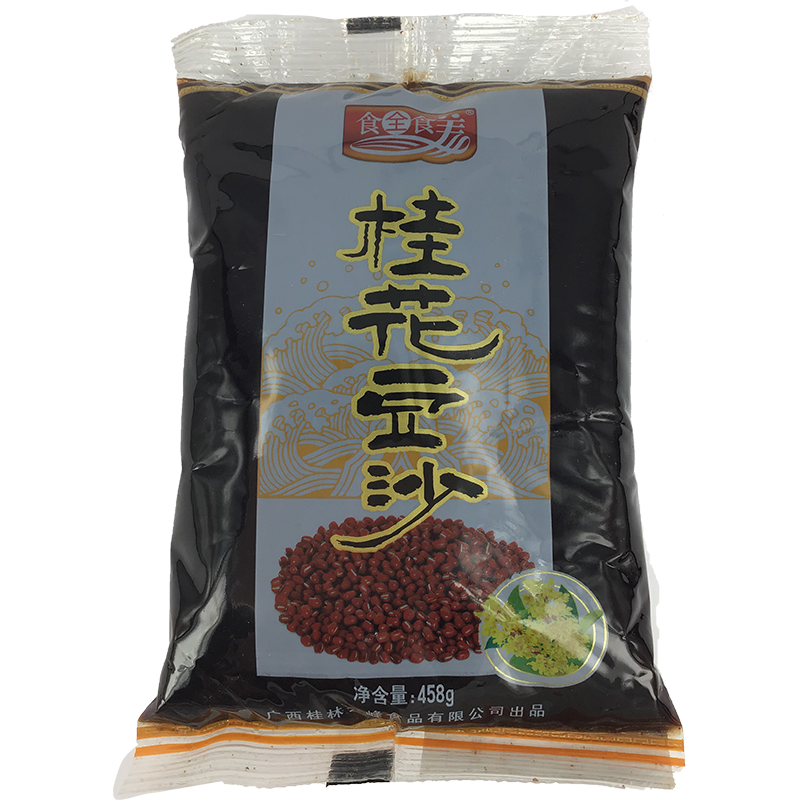 食全食美 桂花豆沙/Rotbohnen Paste mit Zimtblut 458g