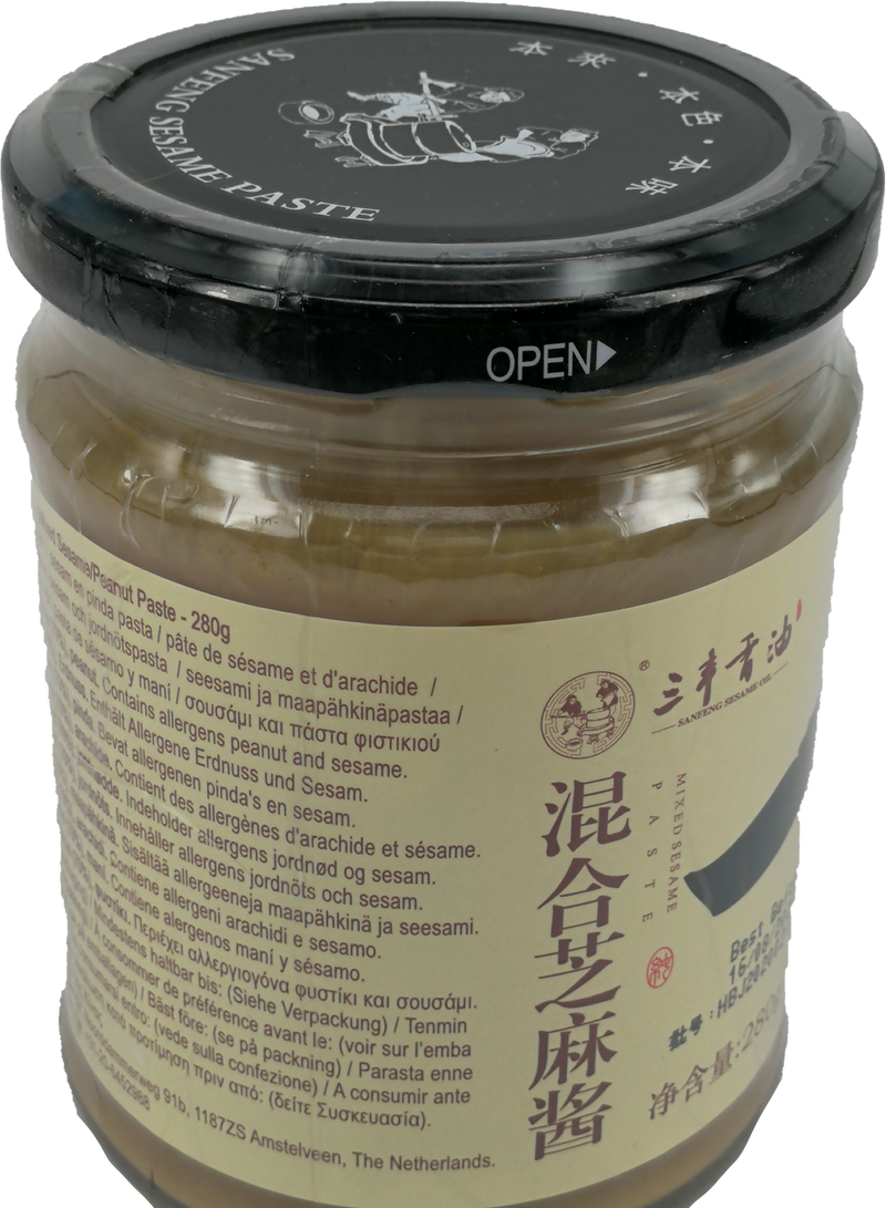 三丰混合芝麻酱/SanFeng Mixed Sesam Peanut Paste 280g