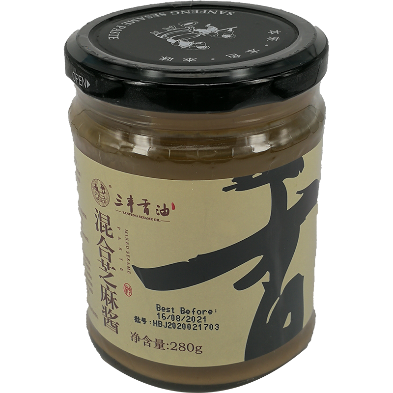 三丰混合芝麻酱/SanFeng Mixed Sesam Peanut Paste 280g