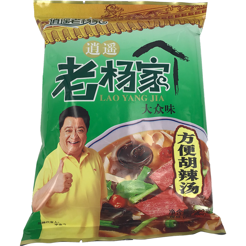 逍遥老杨家 方便胡辣汤 调味料 微辣/LYJ Maissuppe mit Peffer leicht Scharf 70g*4