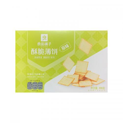 良品铺子 酥脆博饼 原味/Bestore Knusprige Cracker Originalschmark 300g