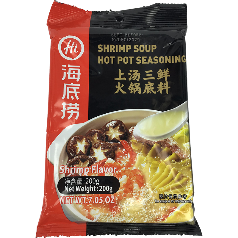 海底捞 上汤三鲜火锅底料 三鲜味/HaiDiLao Feuertopfpaste mit Huhnensuppen 200g