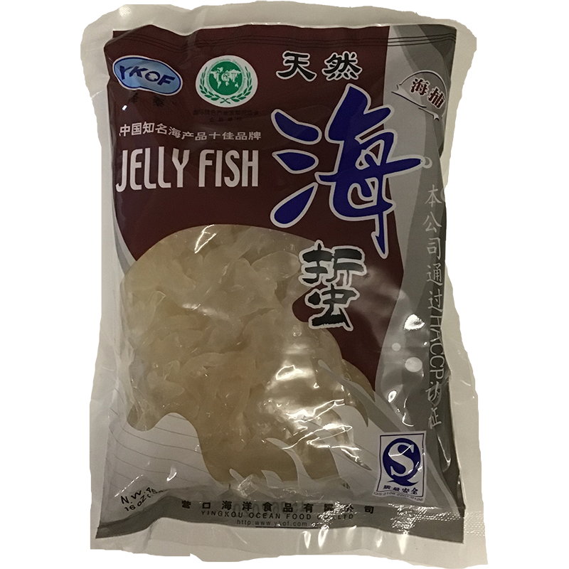 泽泰 海捕天然海蜇丝 咸味 / YKOF Jellyfish streifen 454g