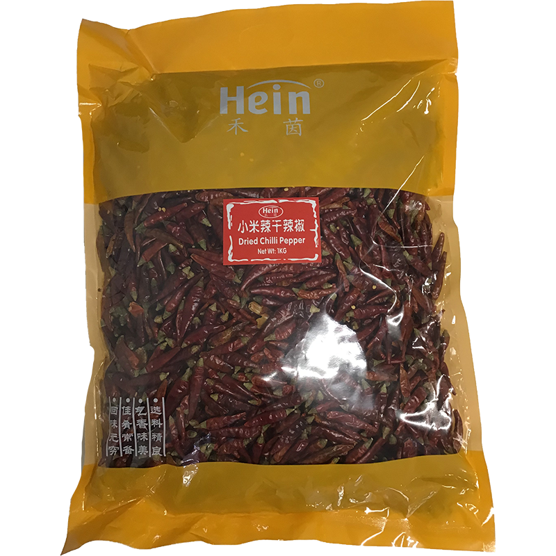 禾茵 小米辣干辣椒/Hein Getrocknete Chilischoten 1kg