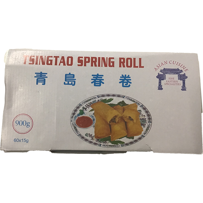 冰冻-Tiefgefroren! 青岛春卷 / TSINGTAO Frühlingsrolle 900g