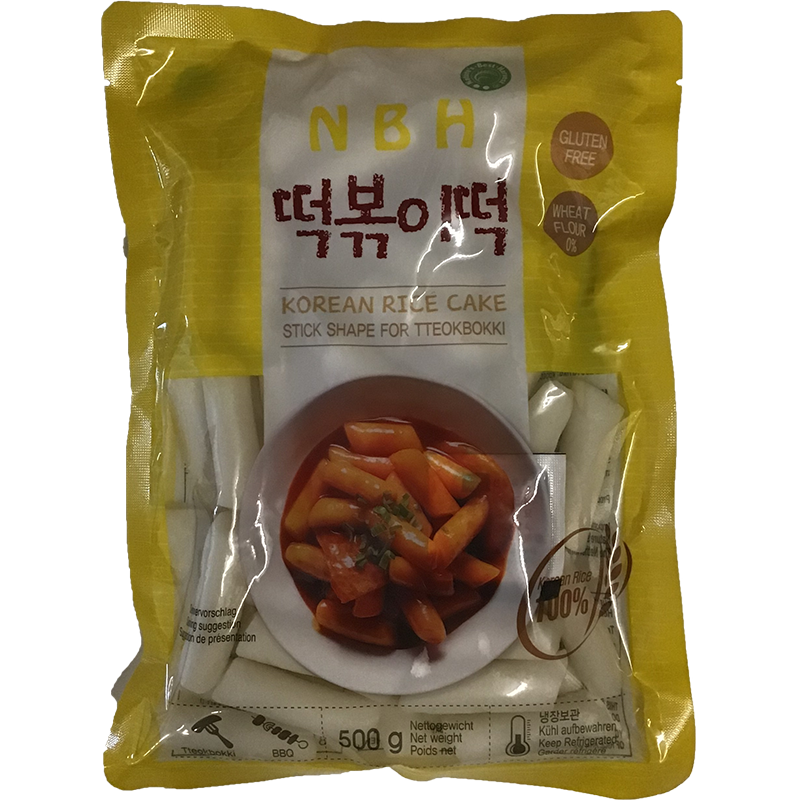 自然之源 韩国年糕条/NBH Koreanische Reiskuchen (Stangen) 500g