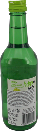 真露 韩国烧酒13度葡萄味/Jinro Soju Grape Vol. 13% 360ml