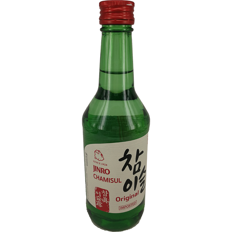 真露 竹炭酒20.1度/Jinro Classic Soju 20.1% Vol. 350ml