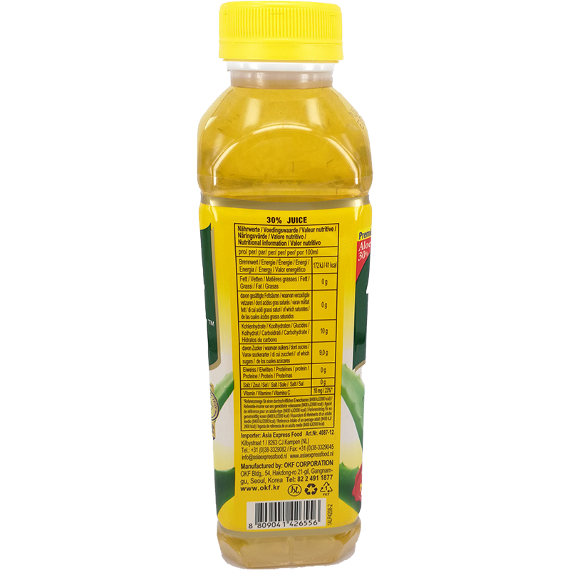 OKF 韩国芦荟饮料 菠萝味 / Aloe Vera King Getränk mit Ananasgeschmack 500ml