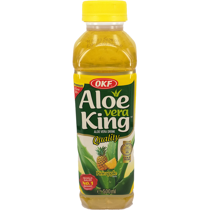 OKF 韩国芦荟饮料 芒果味 / Aloe Vera King Getränk mit Mangosgeschmack 1500ml