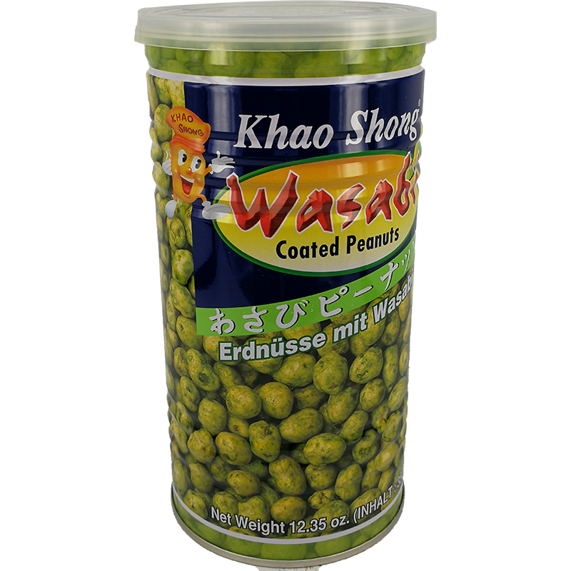 KHAO SHONG Erdnüsse mit Wasabi scharf 350g