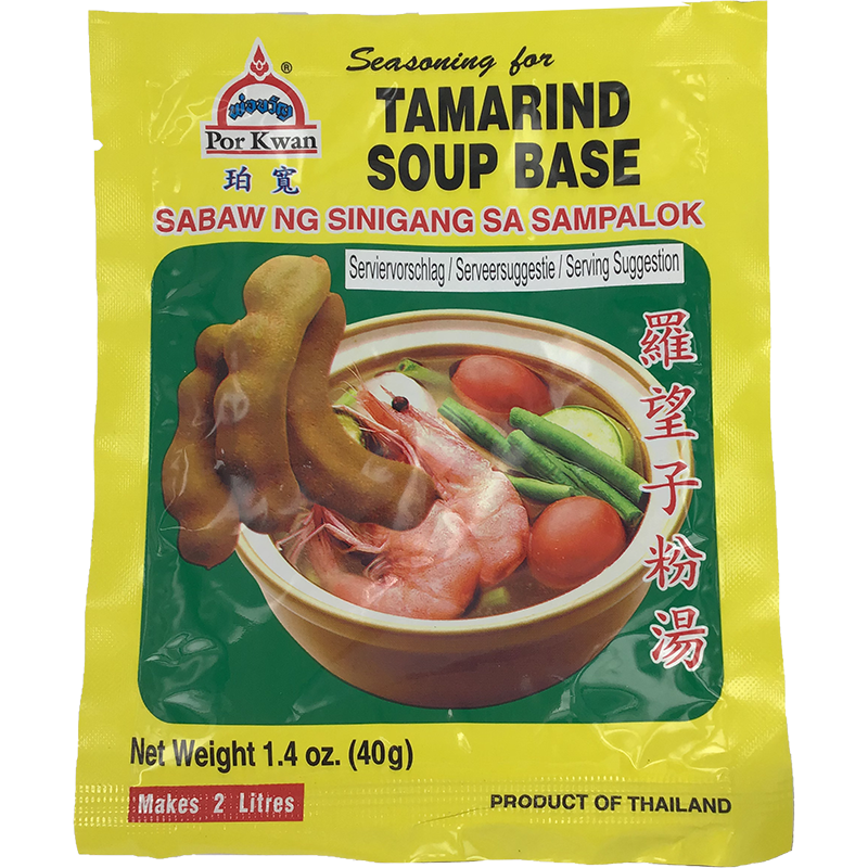 珀宽 罗旺子粉汤/POR KWAN Würzmischung für Tamarinde Suppe 40g