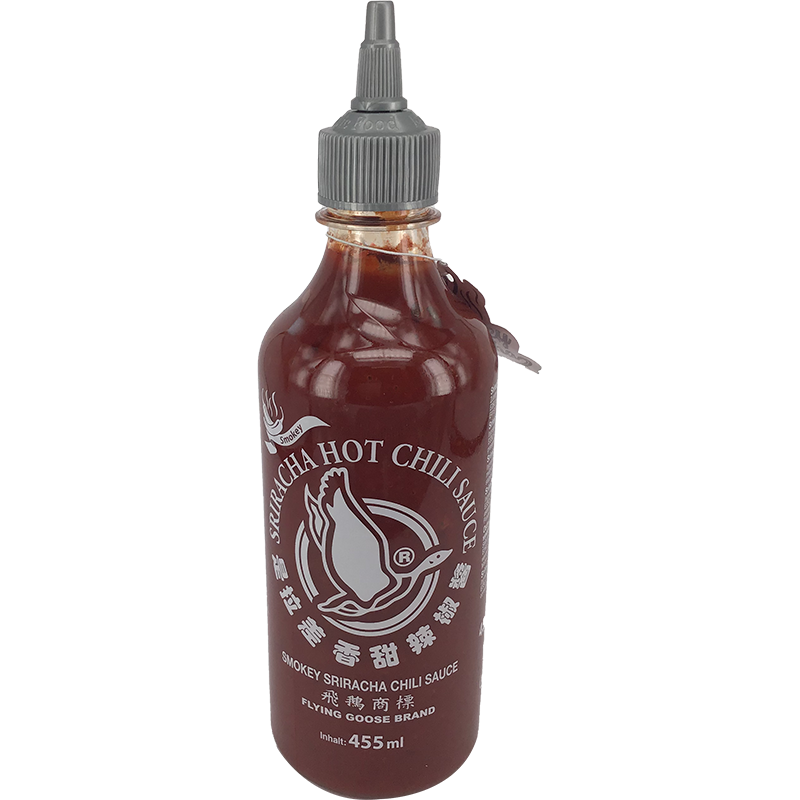 飞鹅 是拉差辣椒酱烟熏味 / Sriracha Chili Sauce Smokey 455g